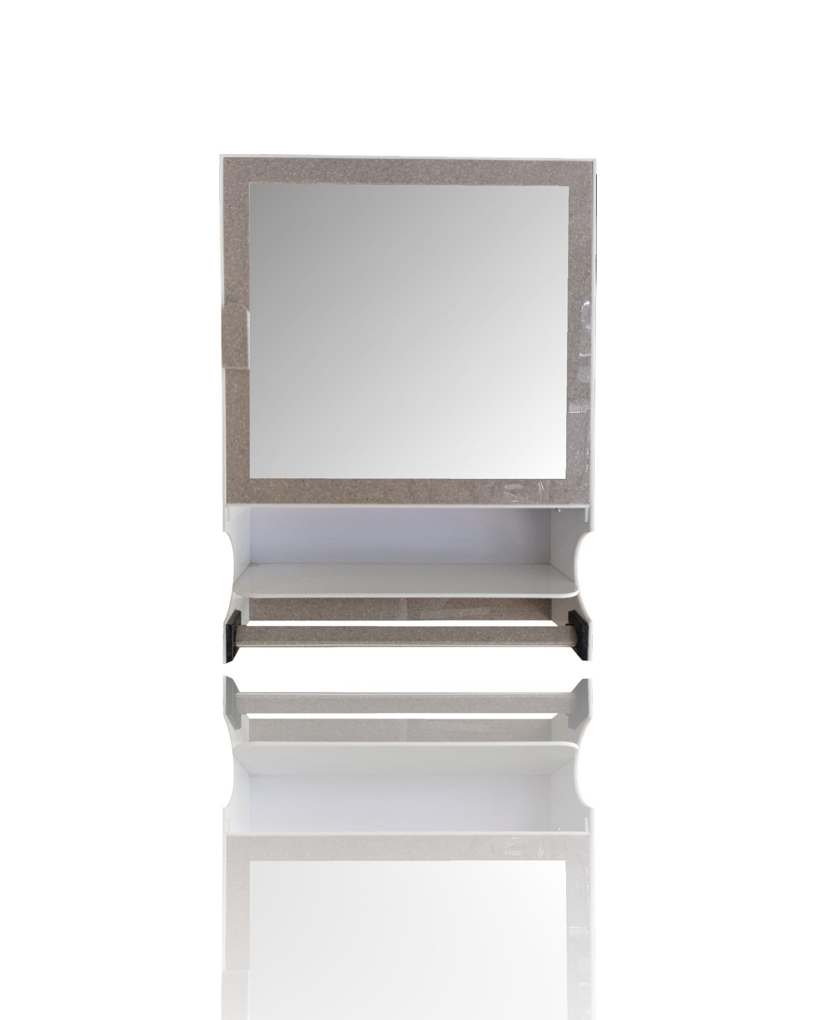 Cabinet with Shelf and Rod