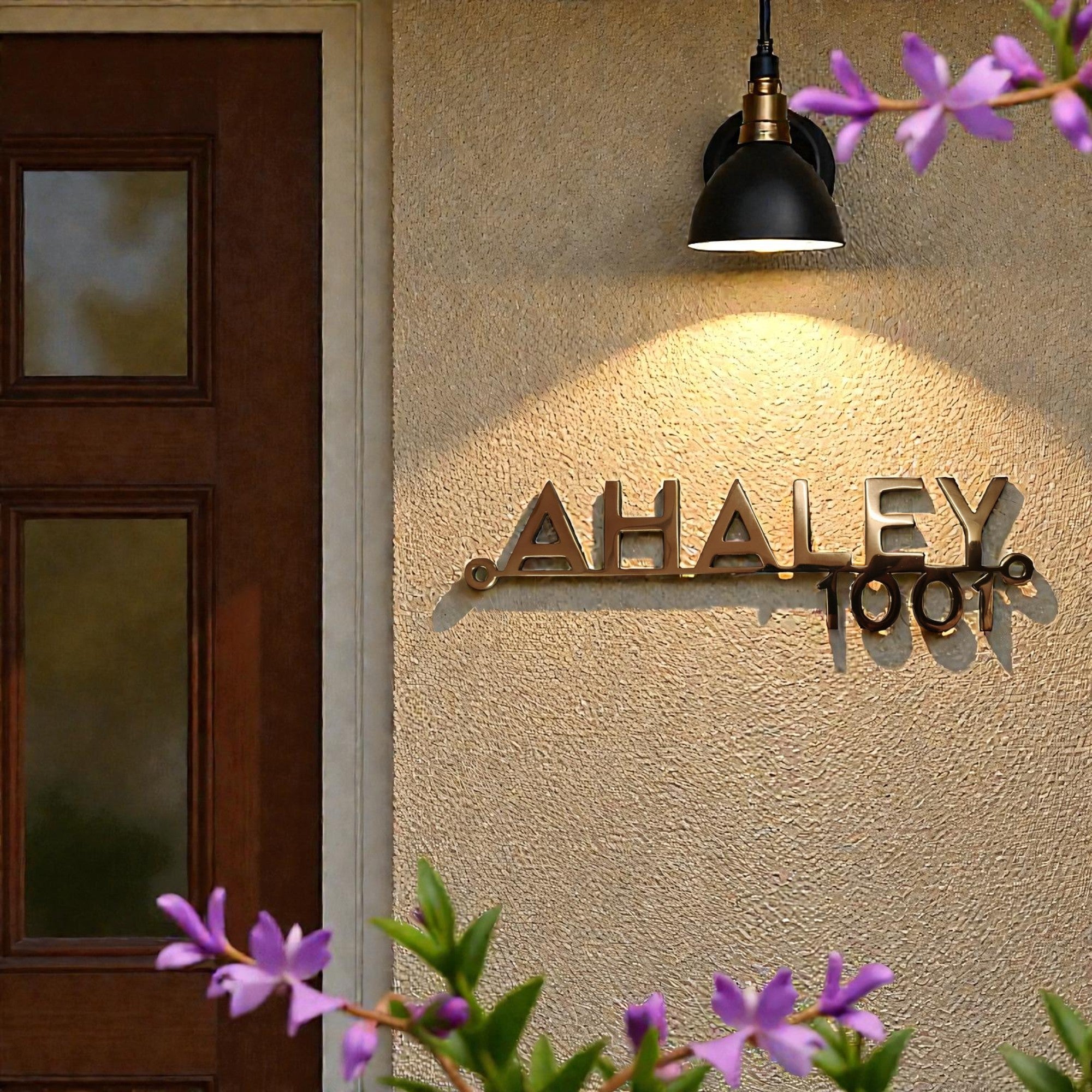 Rose Gold Metal Laser Cut - Ahaley