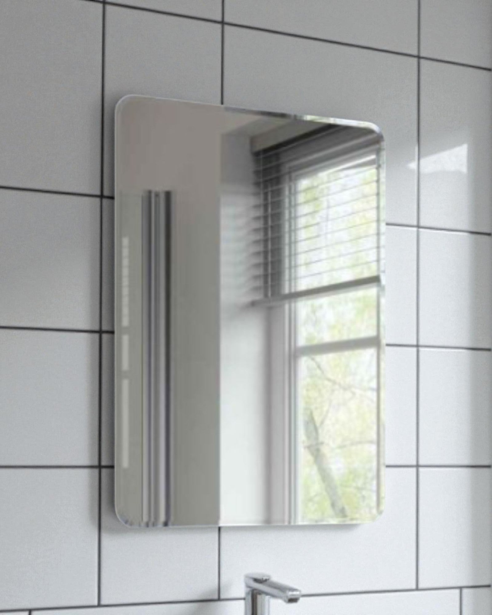 Plain Beveled Mirror