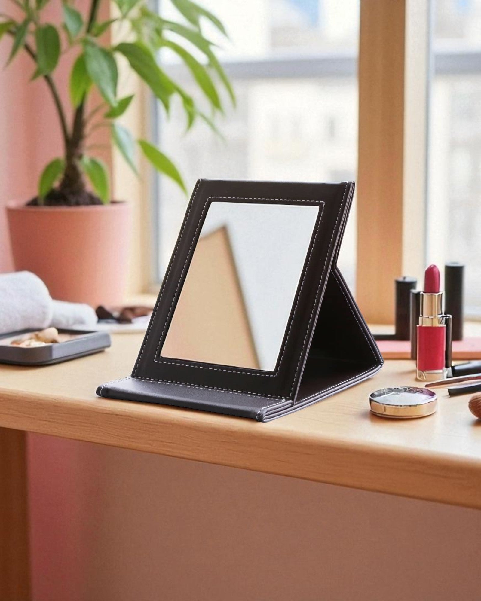 Foldable / Portable - Laptop / Book Type Mirror