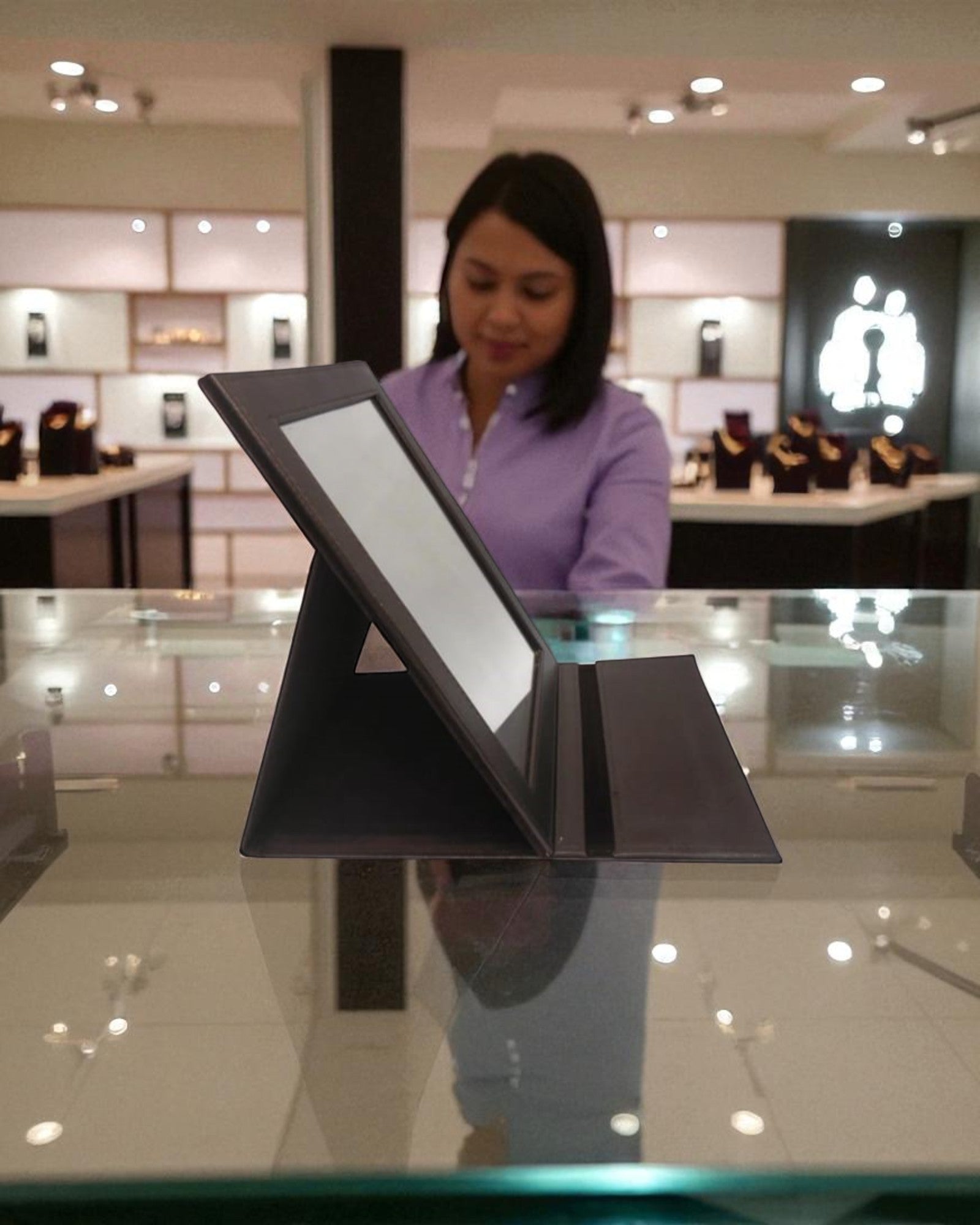 Foldable / Portable - Laptop / Book Type Mirror