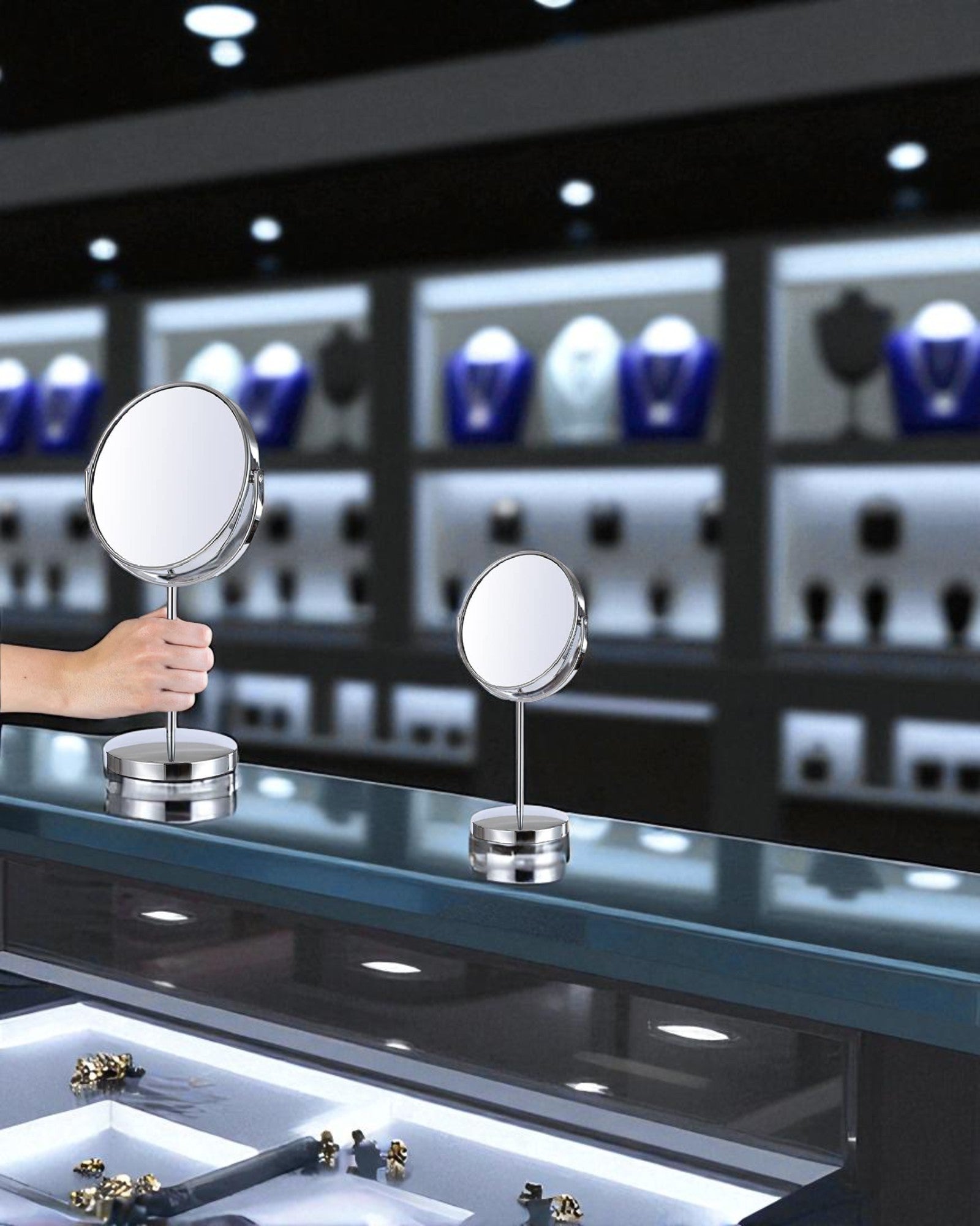 Counter Top Vanity Mirror - Tall