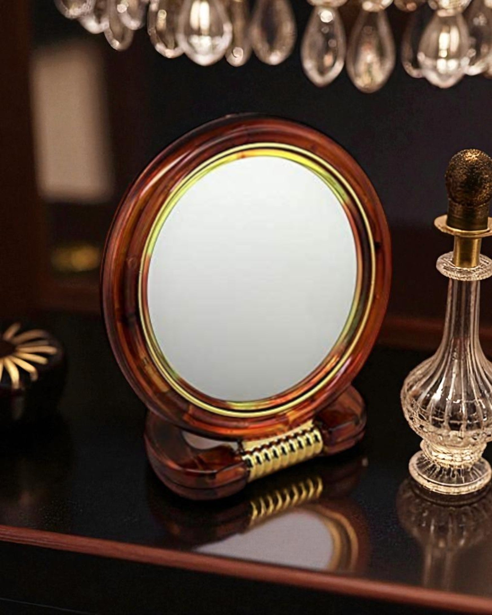 Magnifying Shaving Mirror - Portable for Travelling