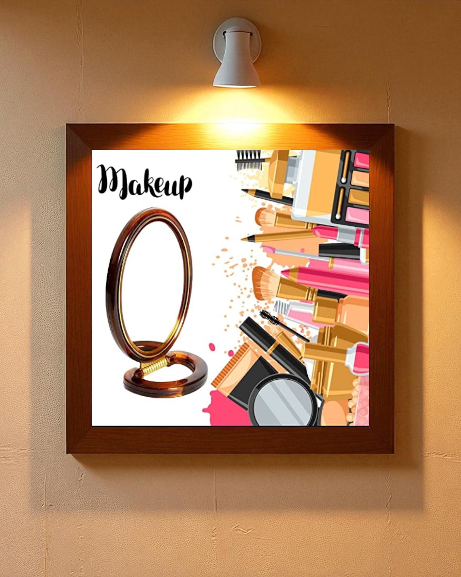 Magnifying Shaving Mirror - Portable for Travelling