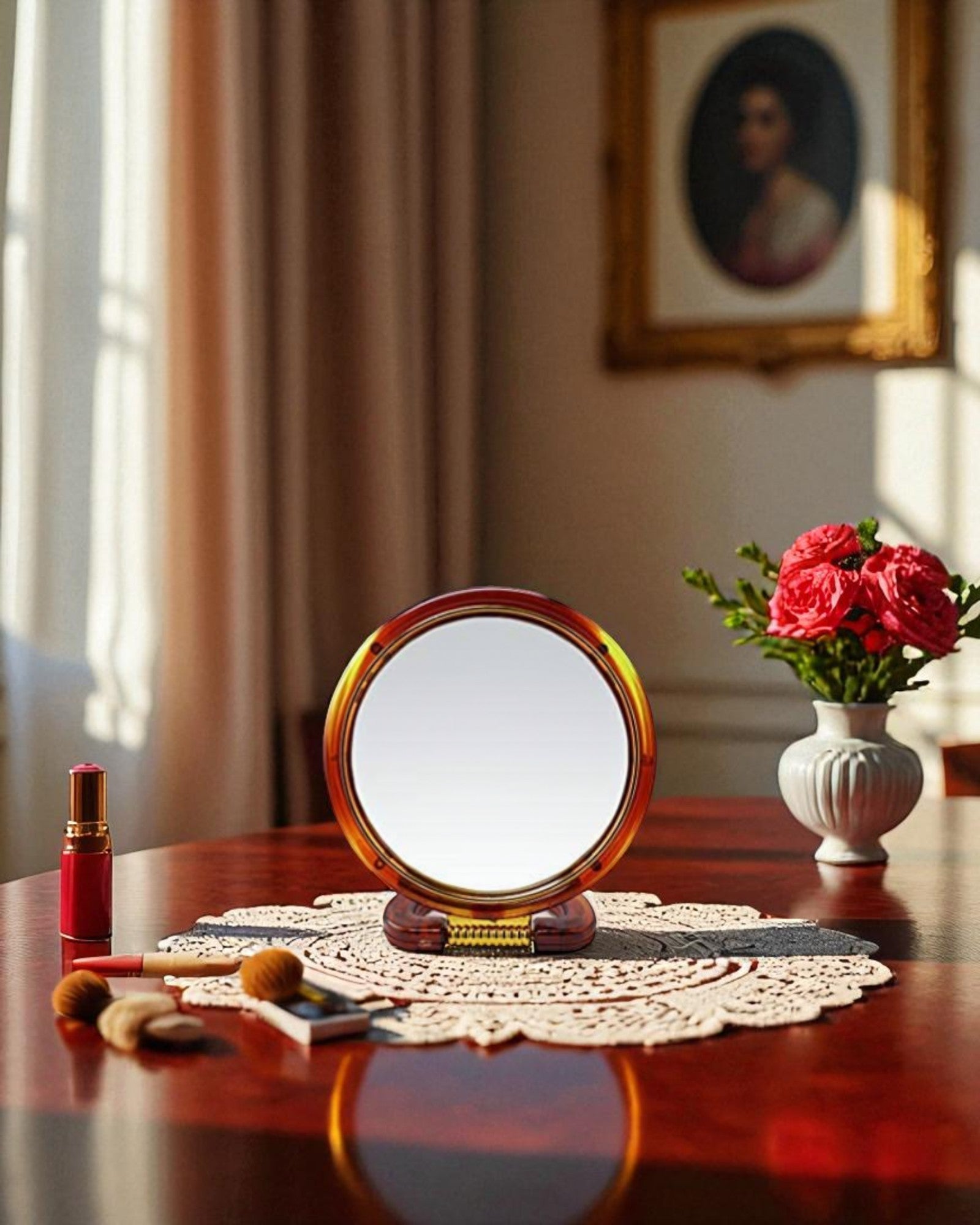 Magnifying Shaving Mirror - Portable for Travelling