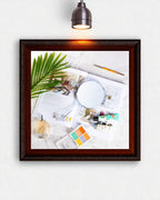 Hand Mirror - Clear Plastic