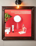 Hand Mirror - Clear Plastic