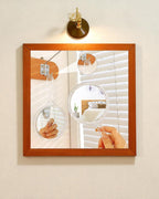 Hand Mirror - Clear Plastic