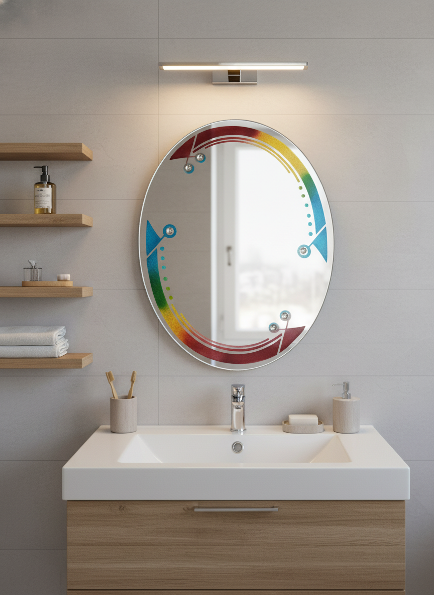 CL 176 - Oval Multi colour