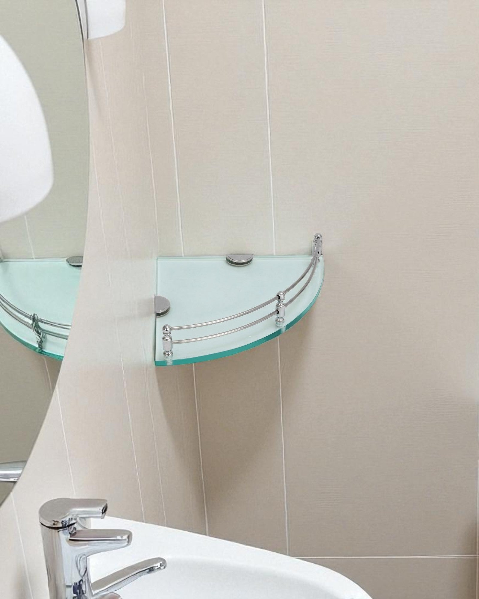 Corner Shelf - Glass