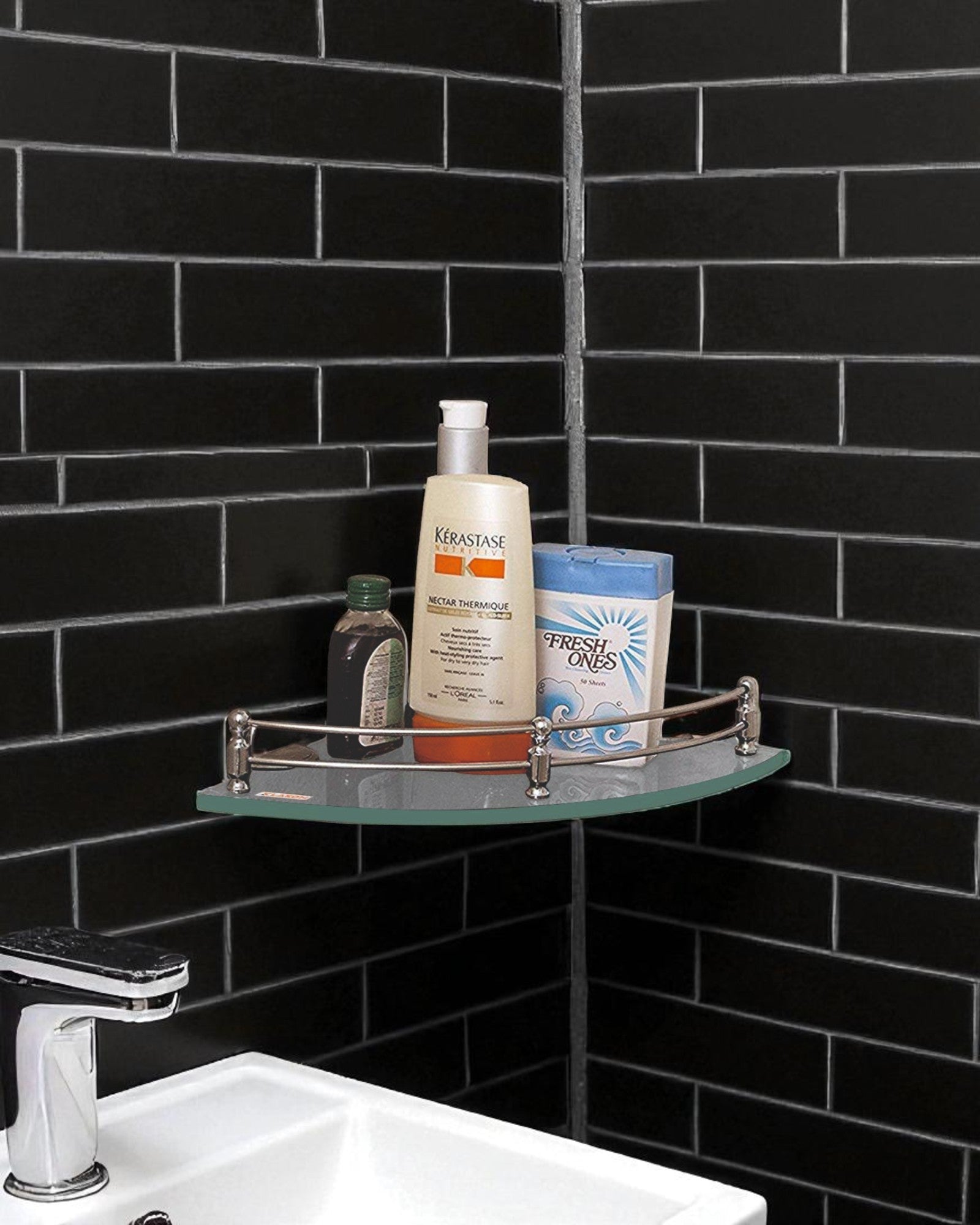 Corner Shelf - Glass