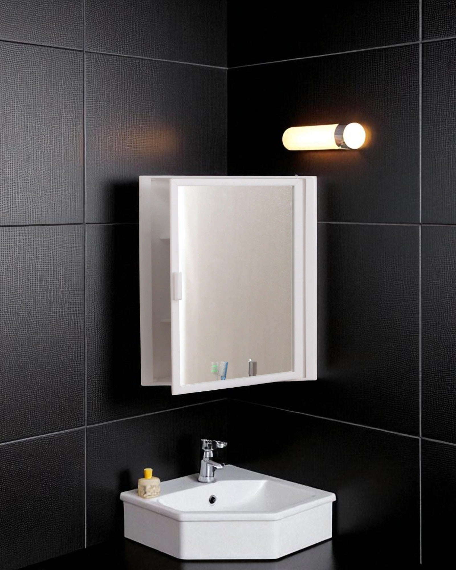 Corner Acrylic Cabinet