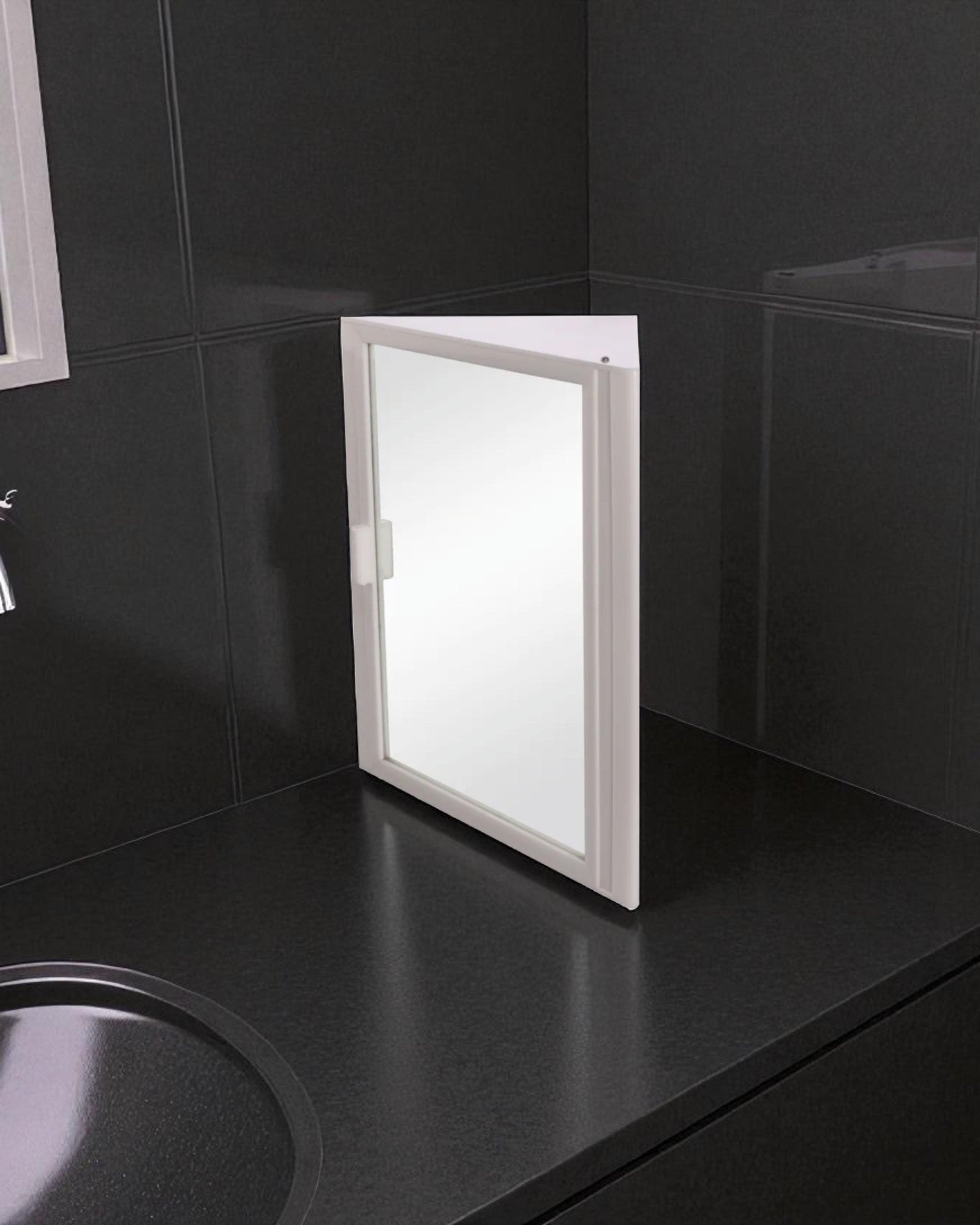 Corner Acrylic Cabinet