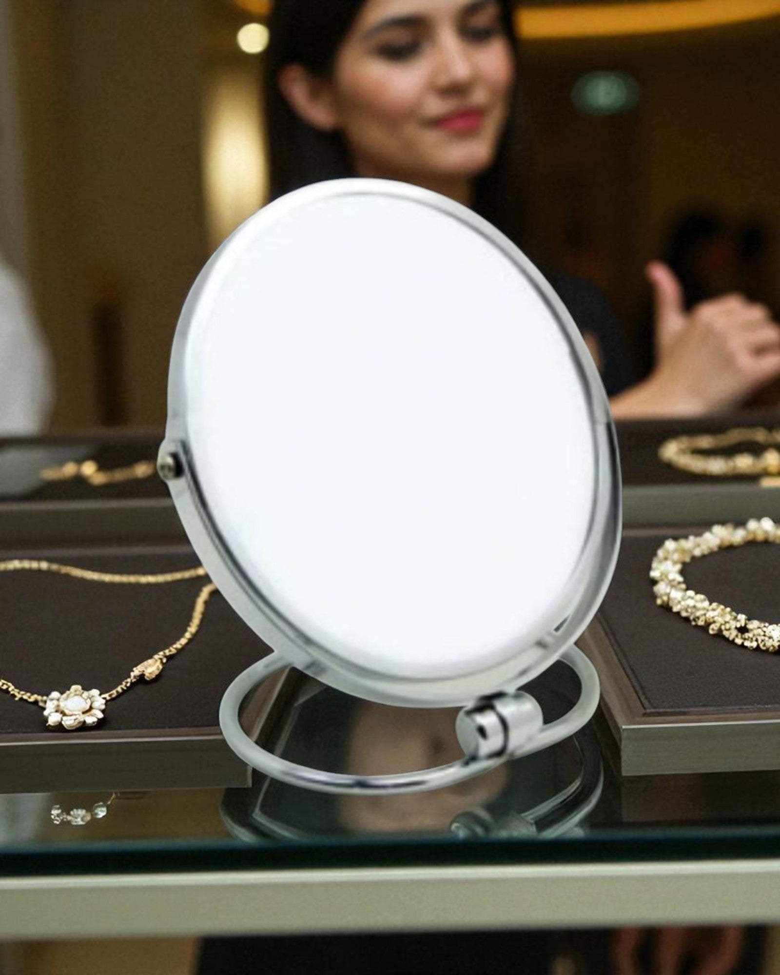 Counter Top Vanity Mirror - Short