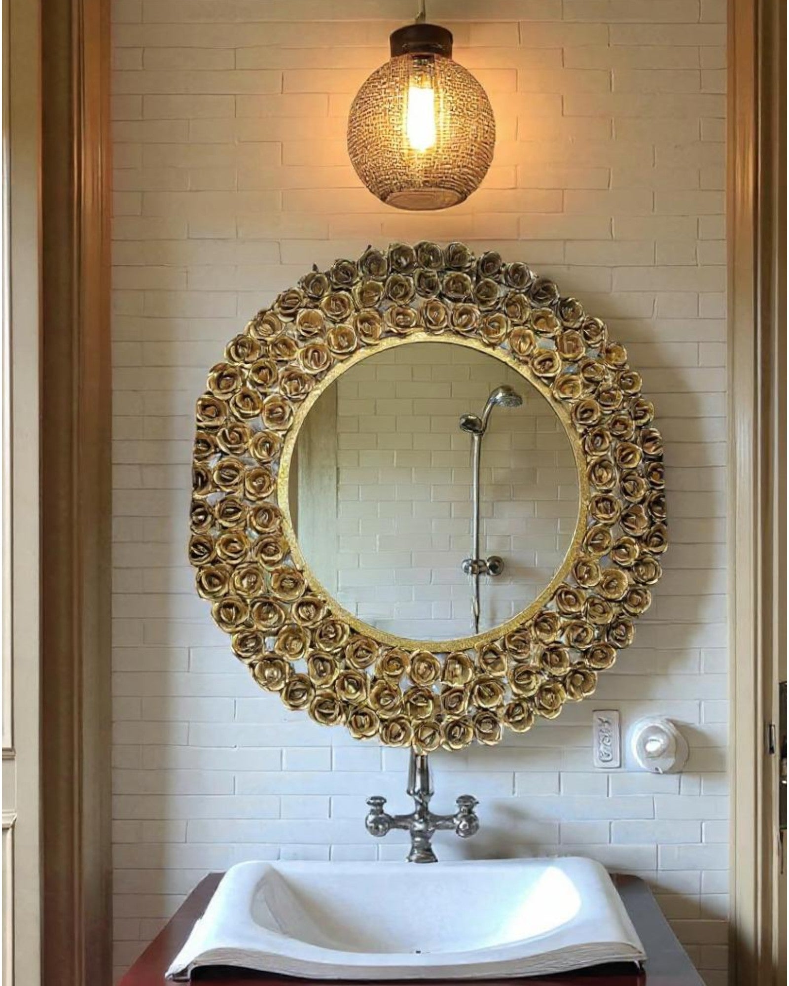 DM 106 - Metal Golden Roses