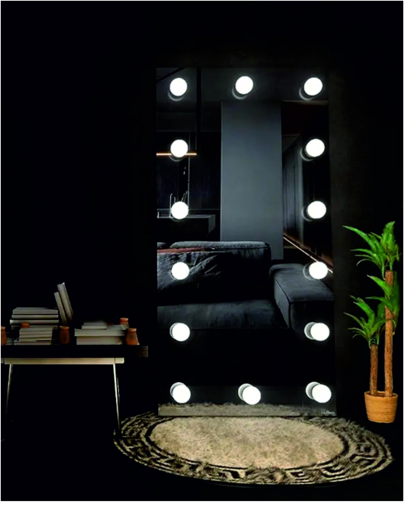 Dressing Mirror 8 - Vanity / Makeup / Hollywood