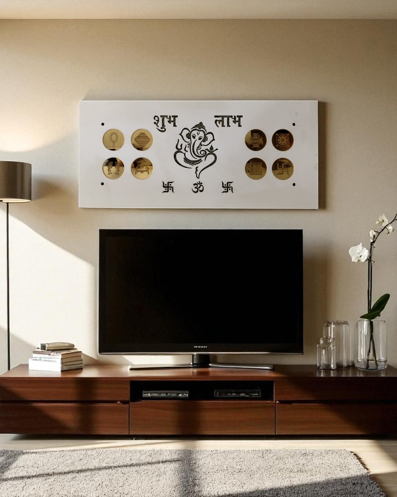 Ganeshji with Ashtamangal