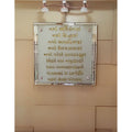 Navkar Mantra Glass