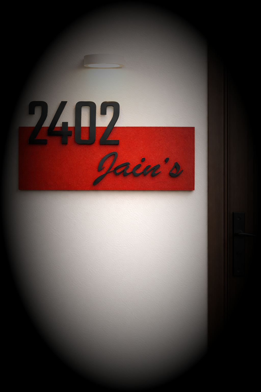 Jain's - Black Metal Letters