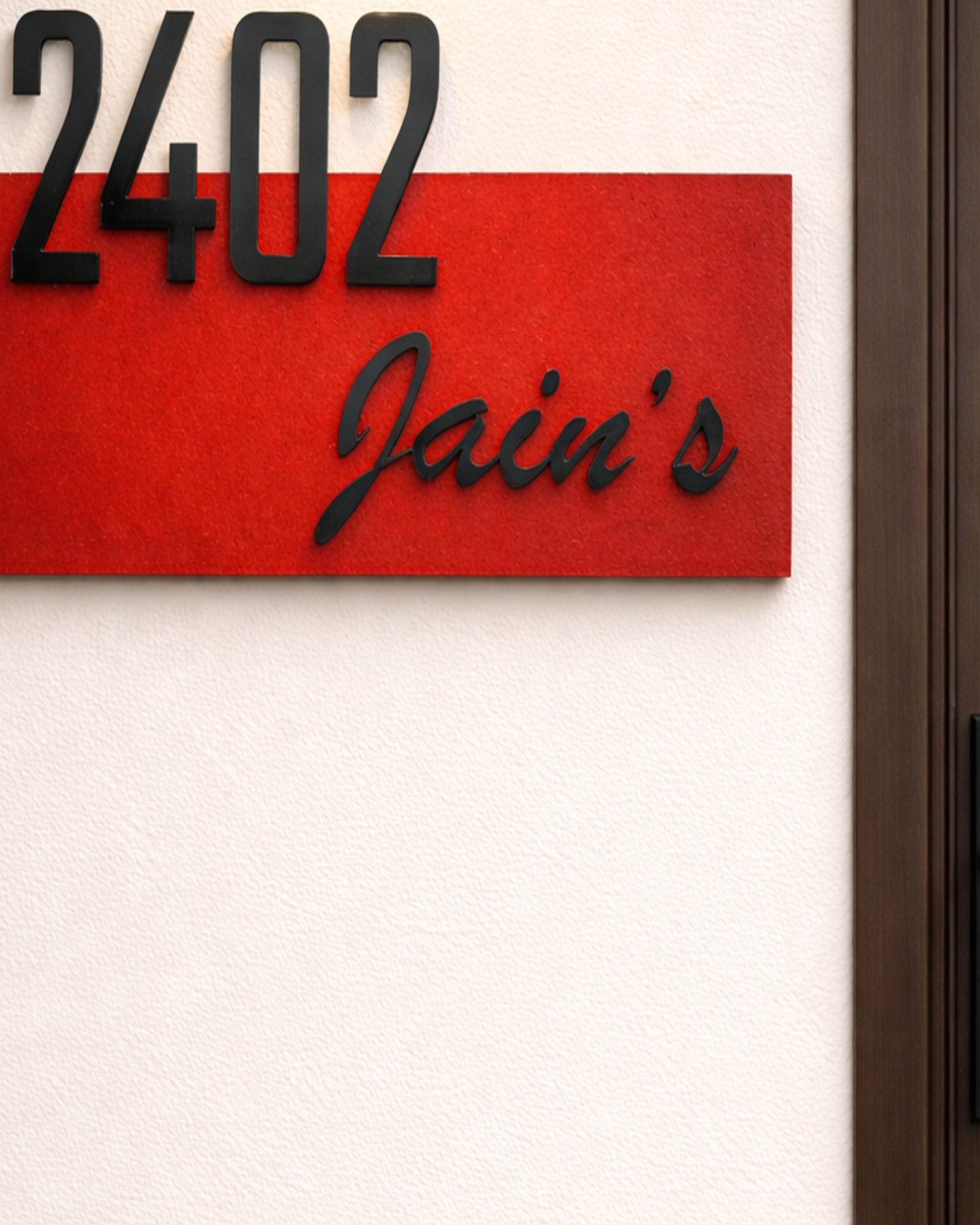 Jain's - Black Metal Letters