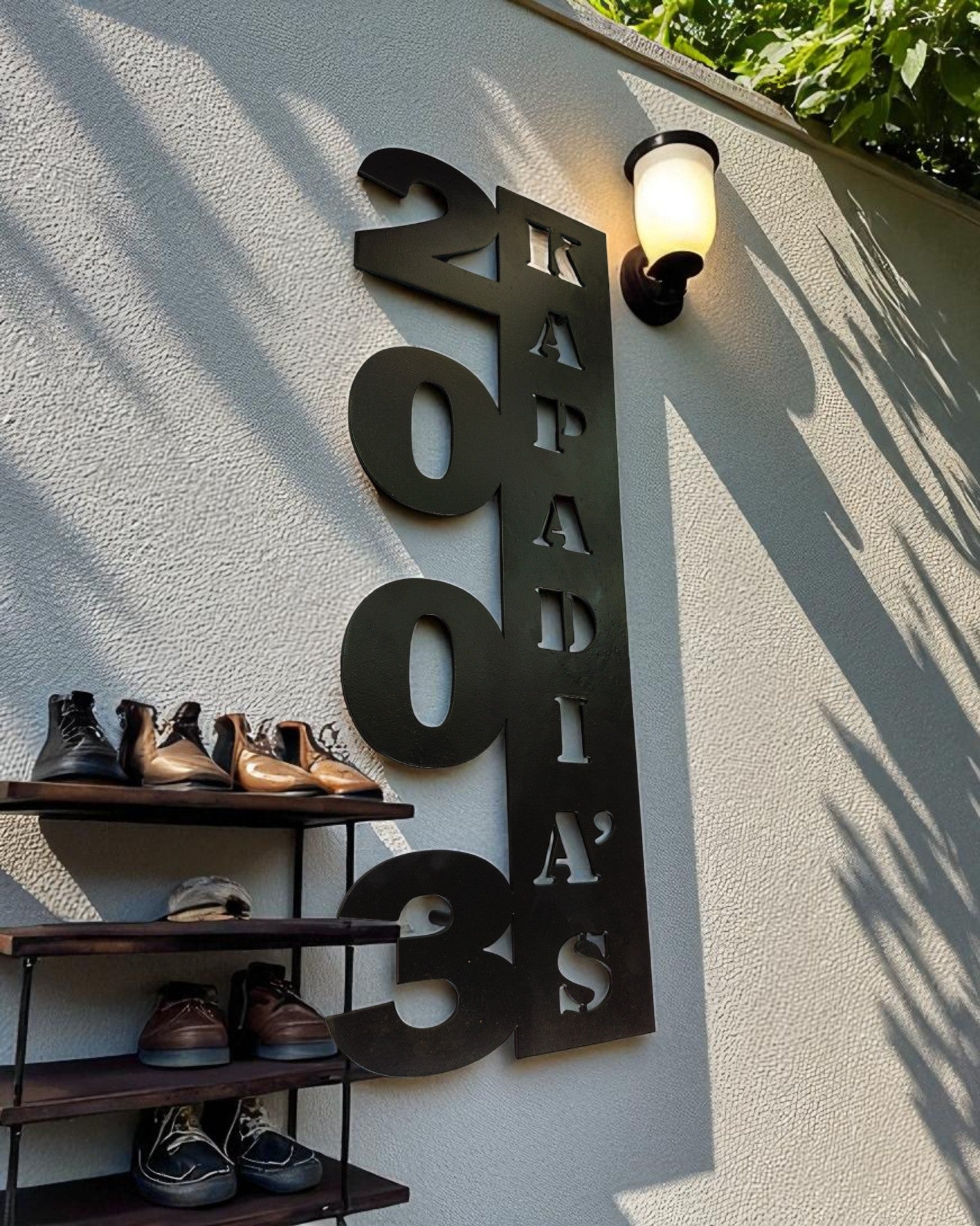 Kapadia - Black Metal Laser Cut