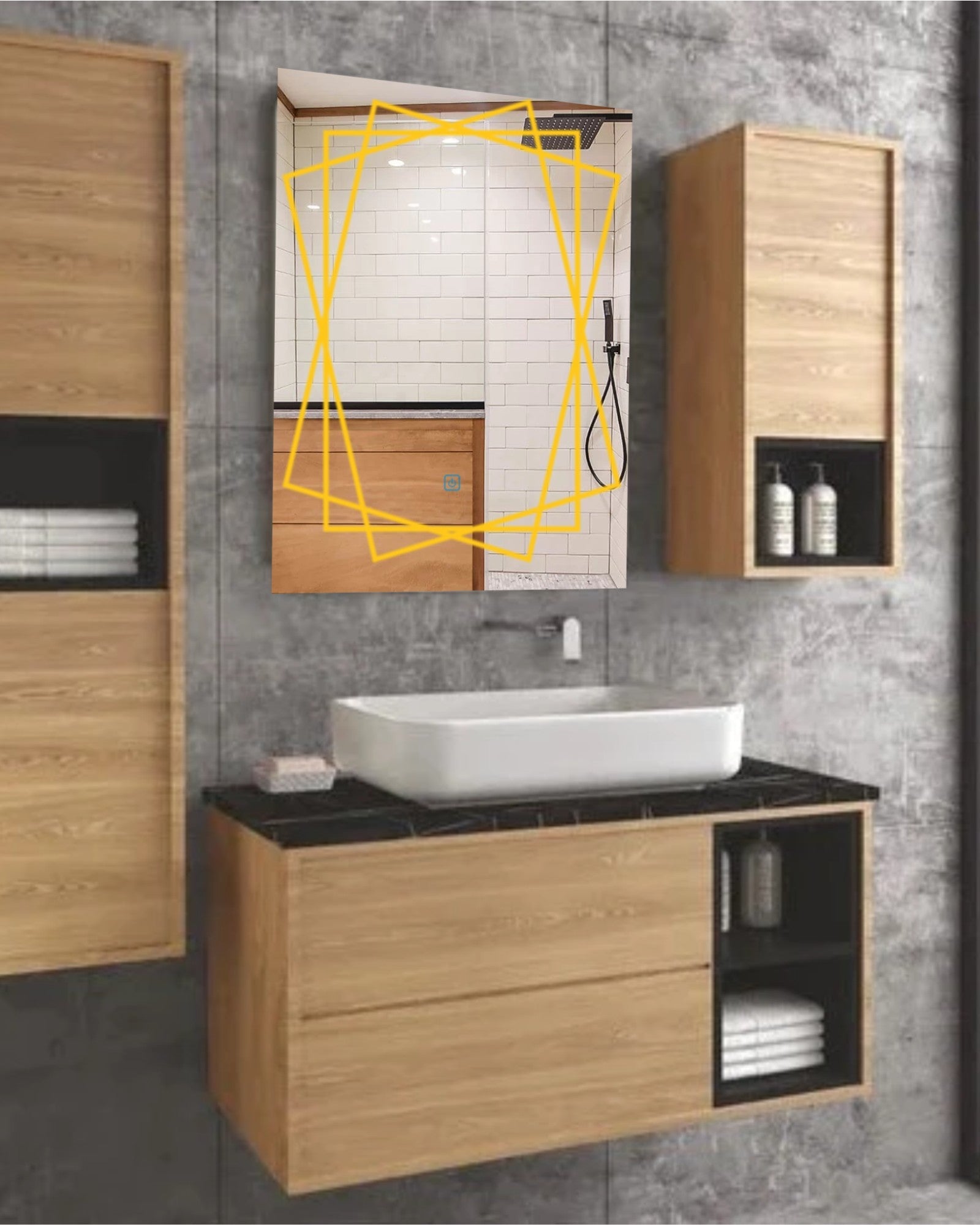 LED 114 - Criss Cross Lines