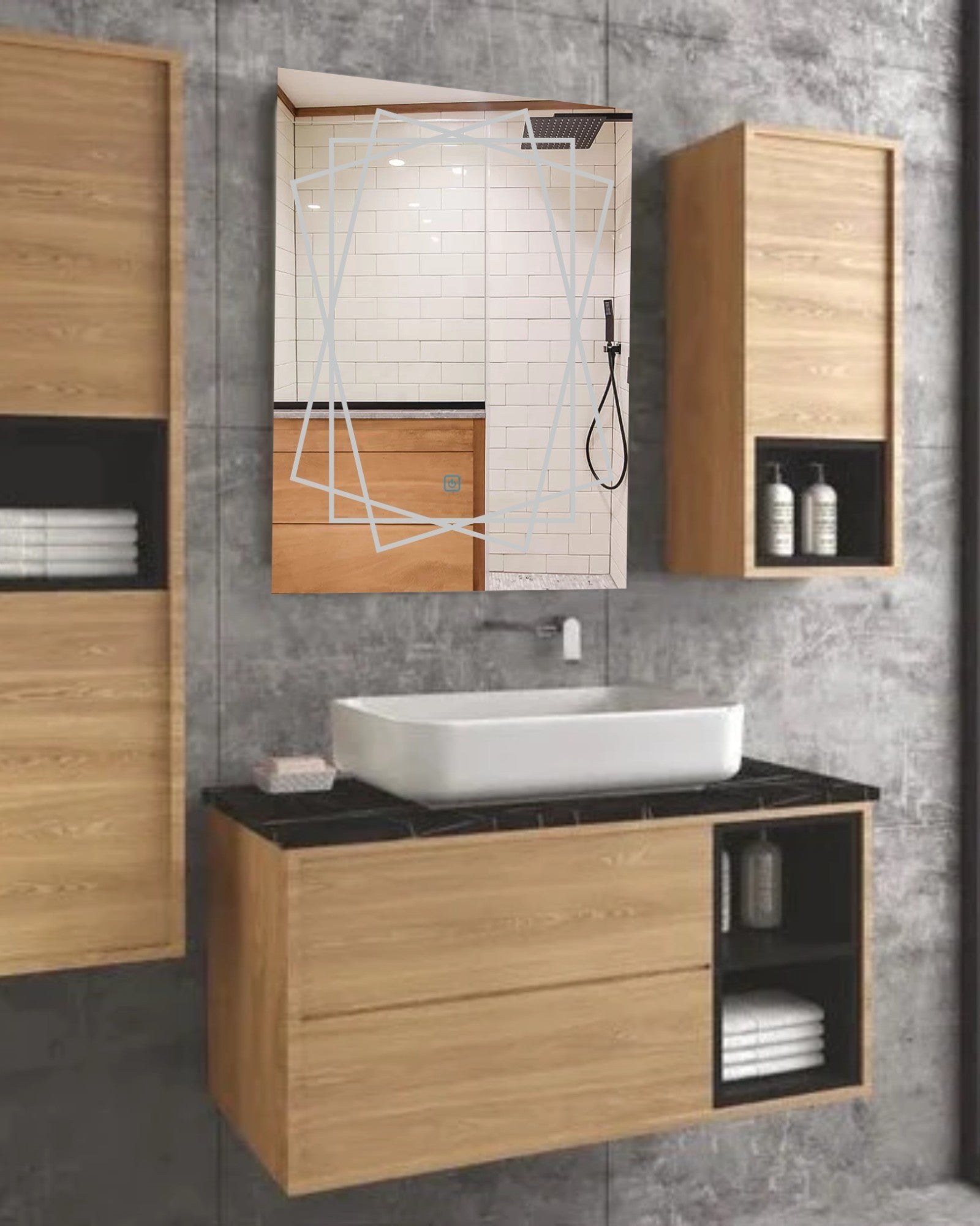 LED 114 - Criss Cross Lines