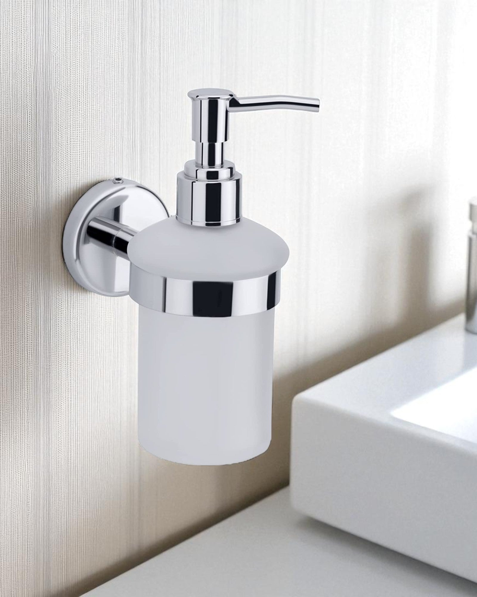 Liquid Soap / Shampoo / Body Wash Dispenser - Glass