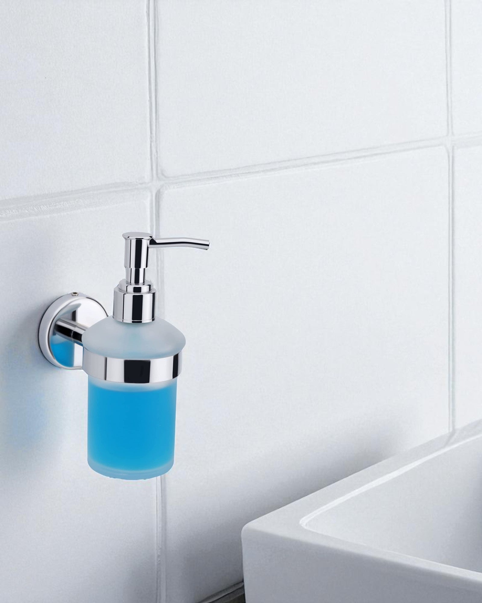 Liquid Soap / Shampoo / Body Wash Dispenser - Glass