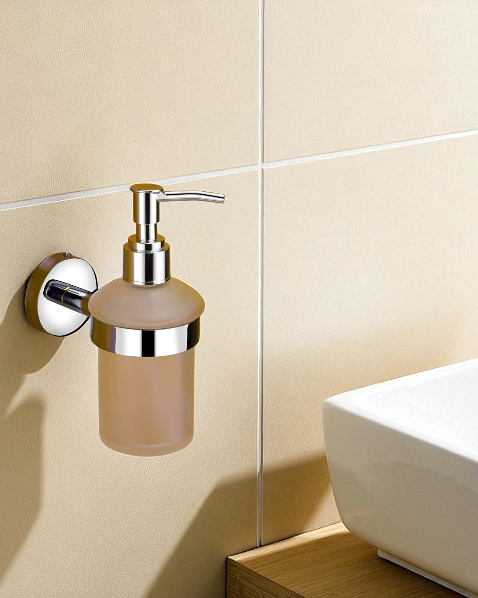 Liquid Soap / Shampoo / Body Wash Dispenser - Glass