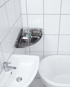 5 in 1 Corner Toothbrush Holder and Soap Dish