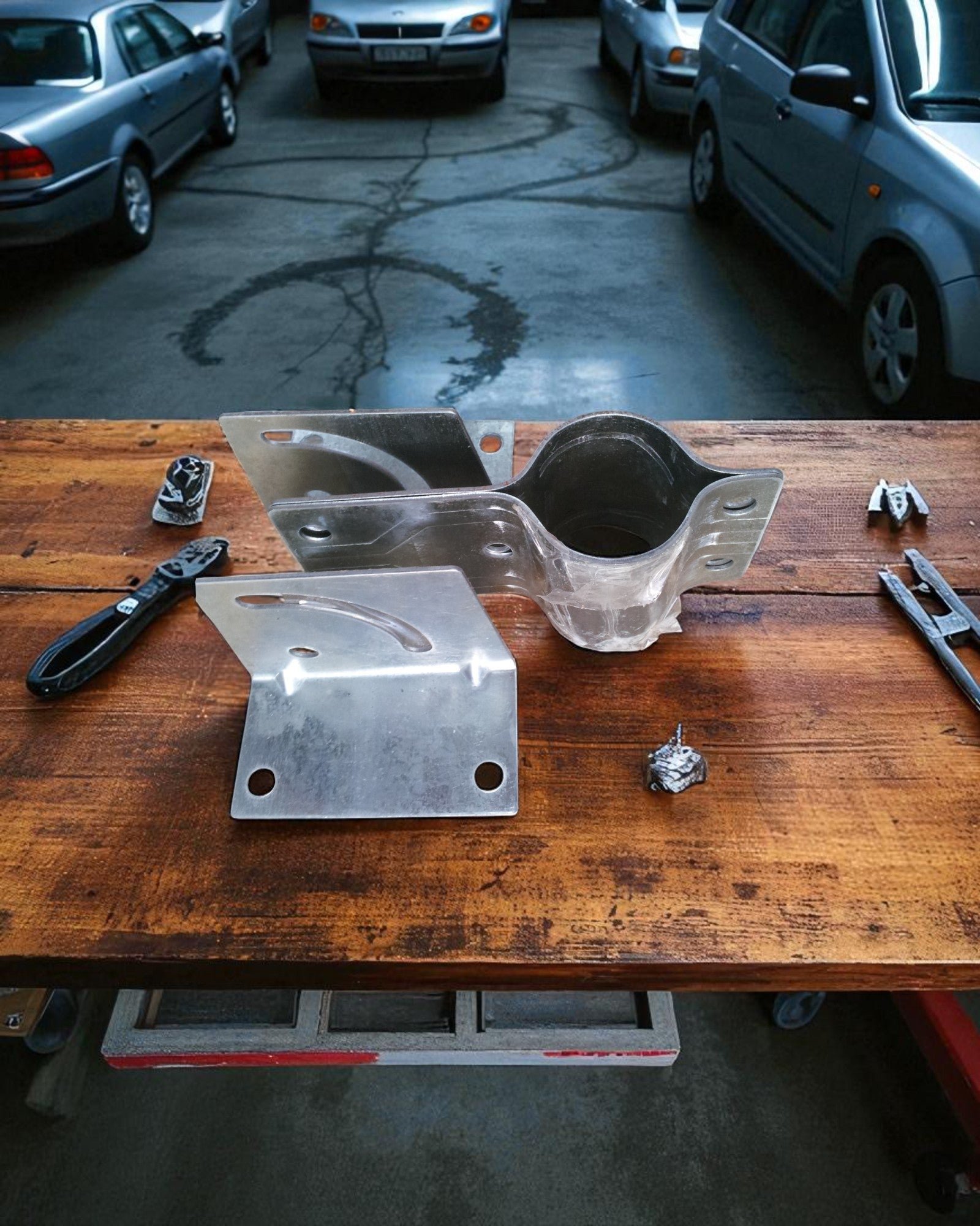 Polycarbonate Convex Parking View Mirror