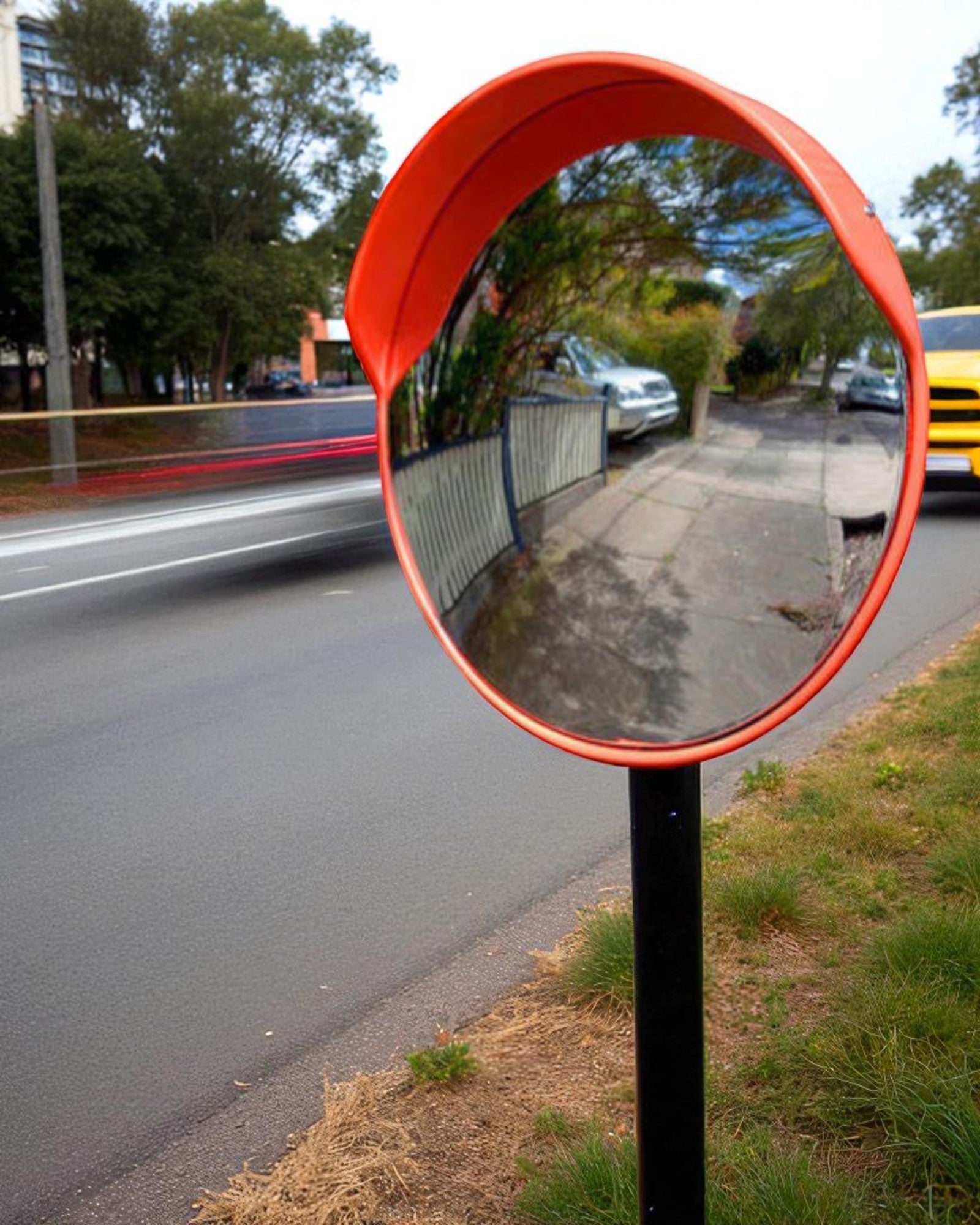Polycarbonate Convex Parking View Mirror