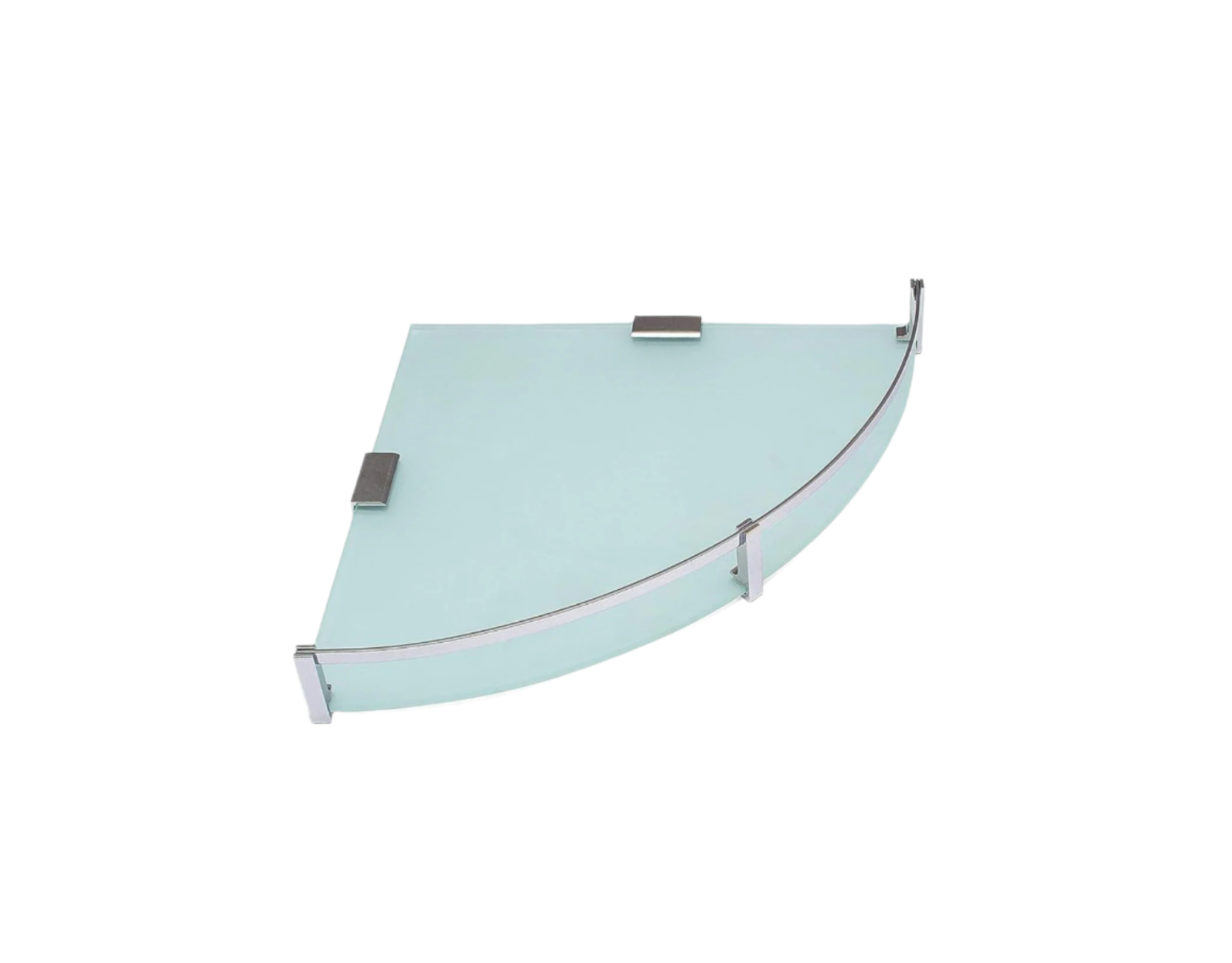 Corner Shelf - Frosted Glass