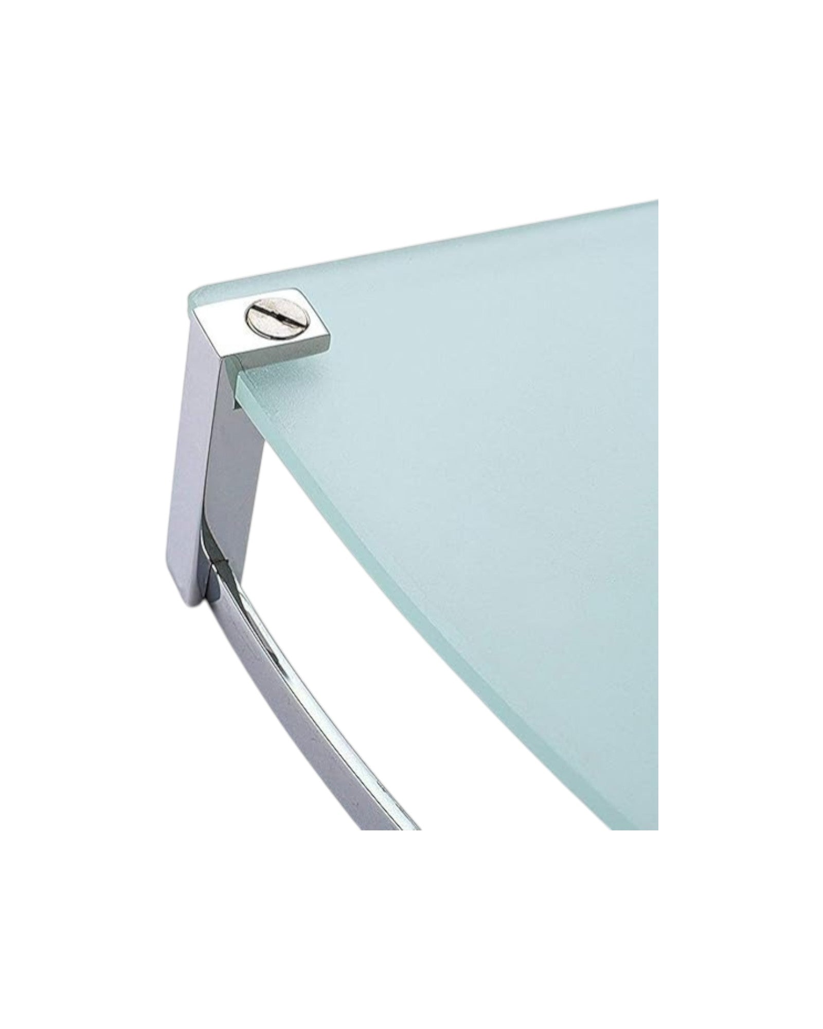 Corner Shelf - Frosted Glass