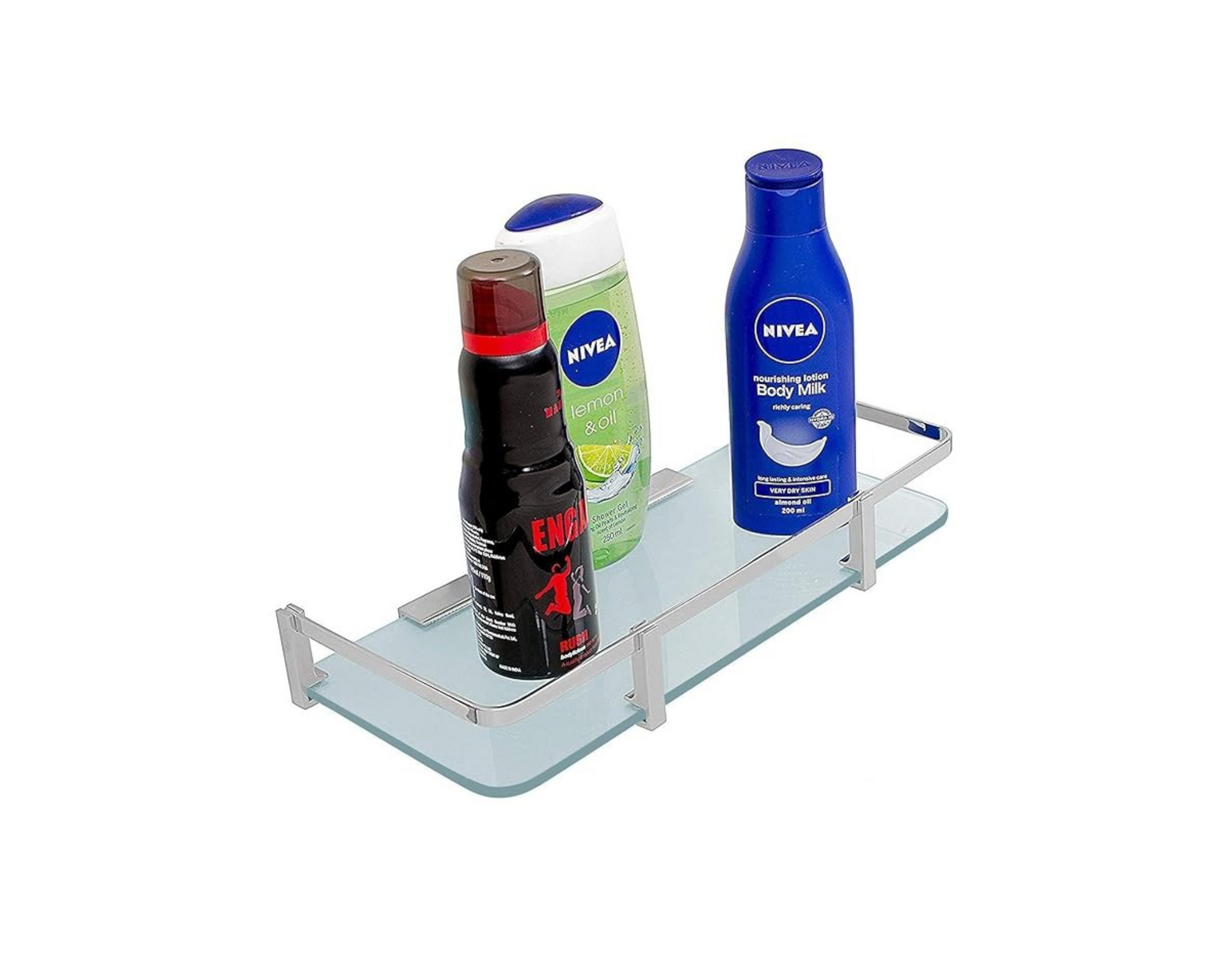 Straight Shelf - Frosted Glass