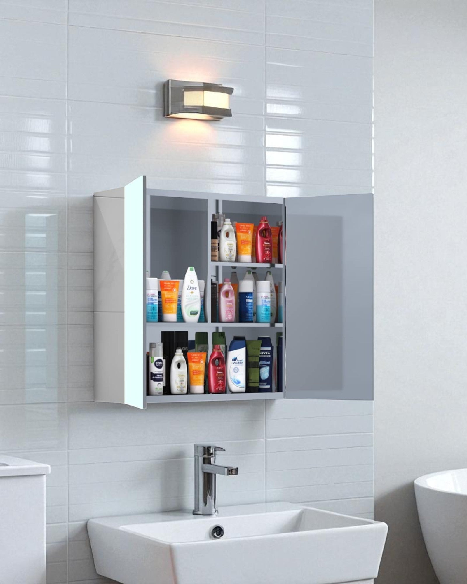 Stainless Steel - Double Door