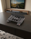 WiFi Router / Set top Box Shelf with Remote Pocket