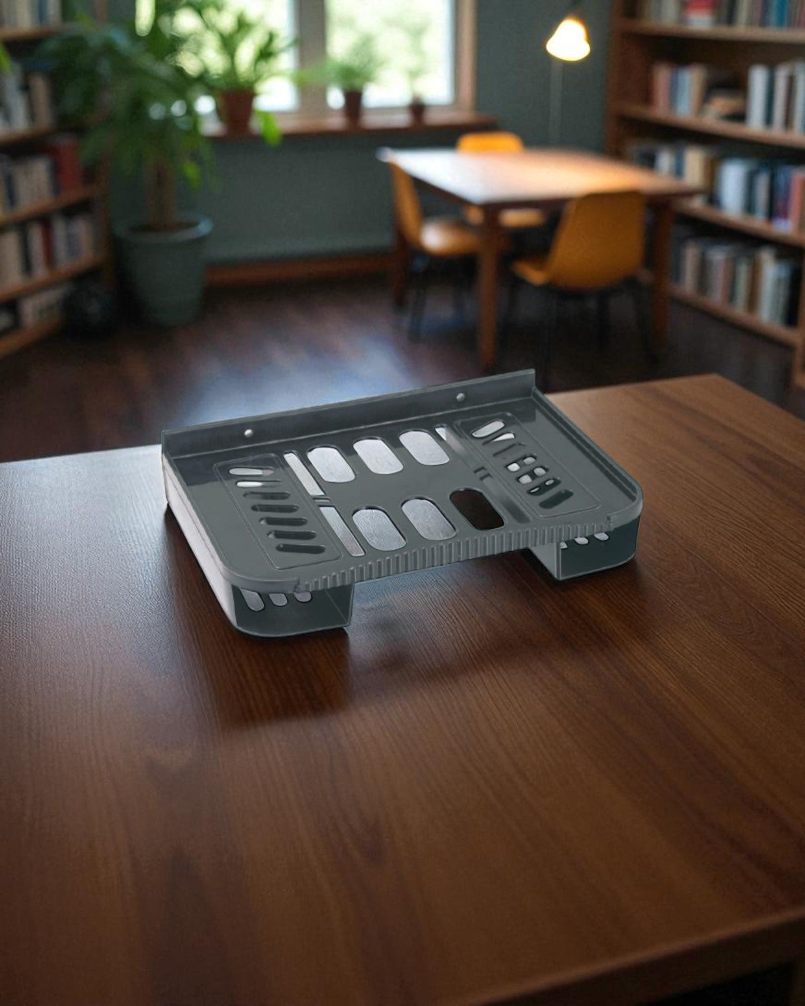 WiFi Router / Set top Box Shelf with Remote Pocket