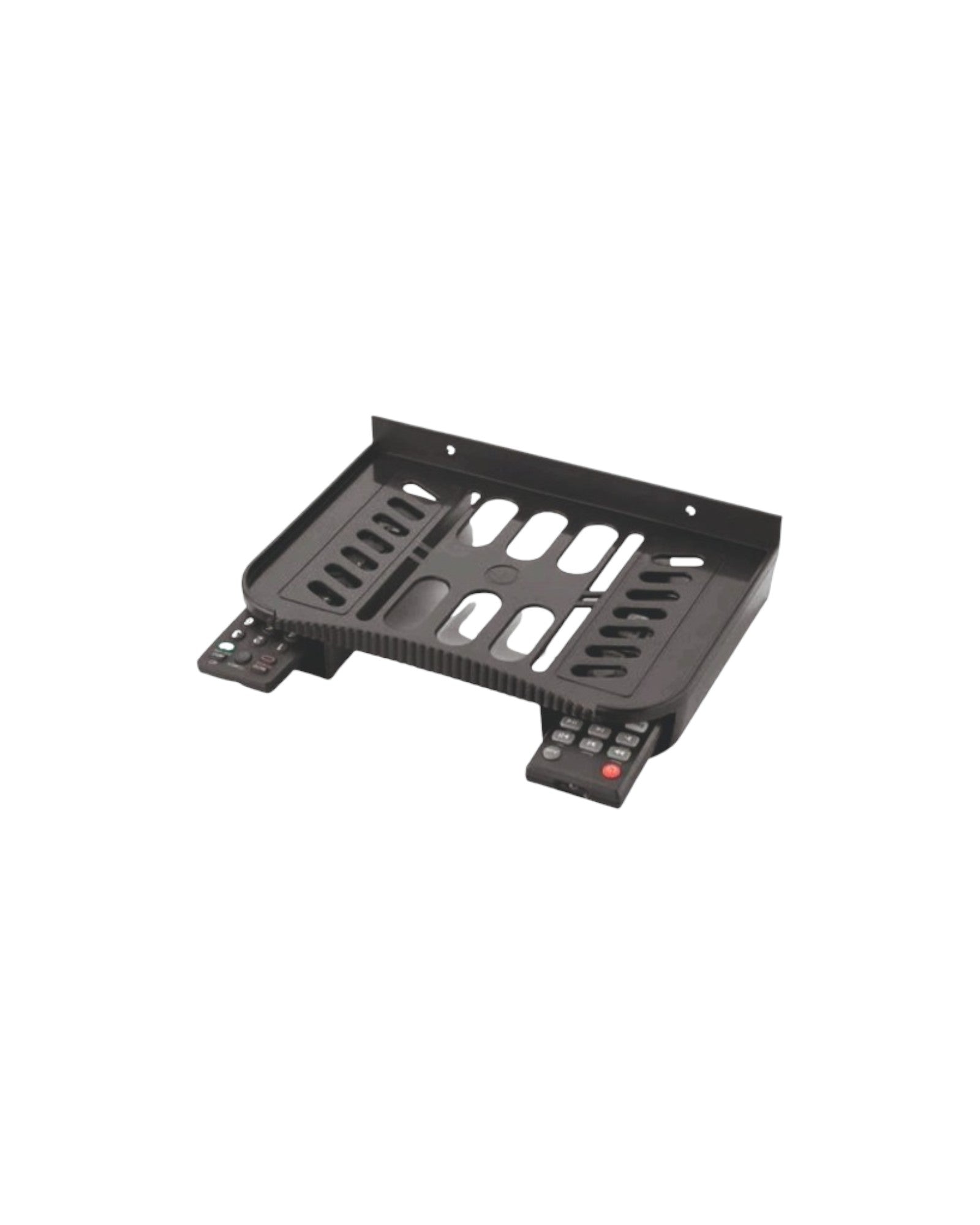 WiFi Router / Set top Box Shelf with Remote Pocket