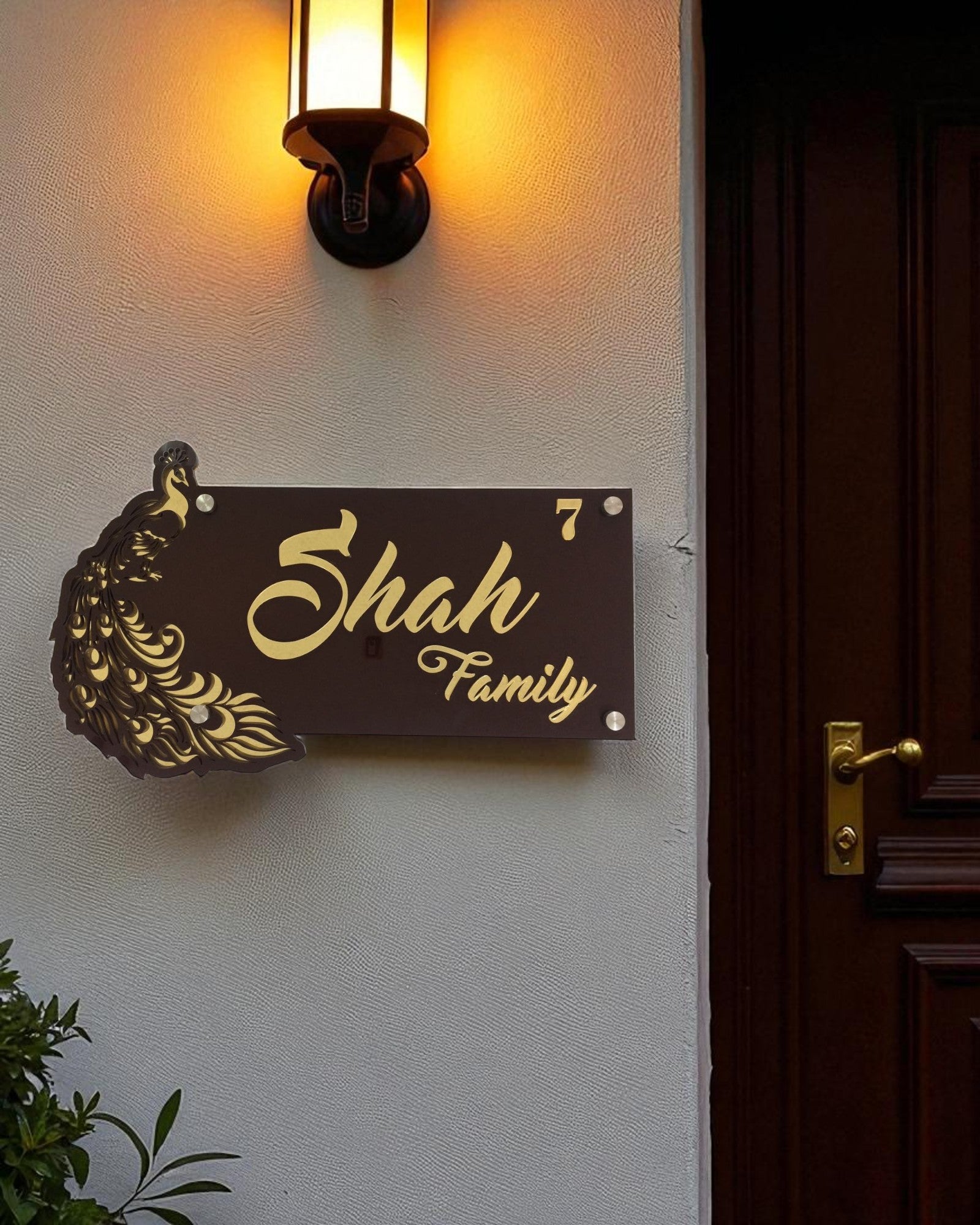 Shah Family - Peacock