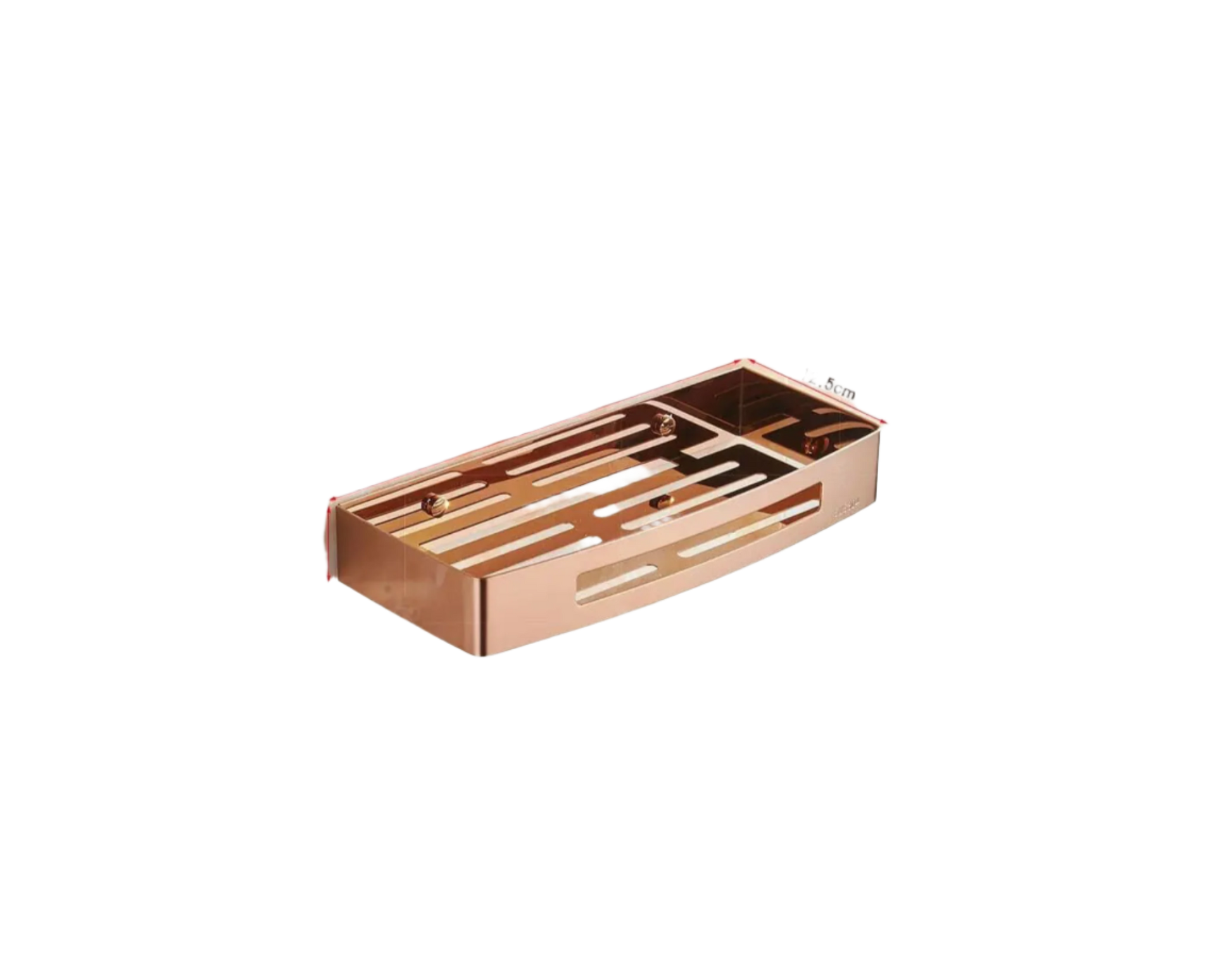 Straight Shelf - Metal with Border