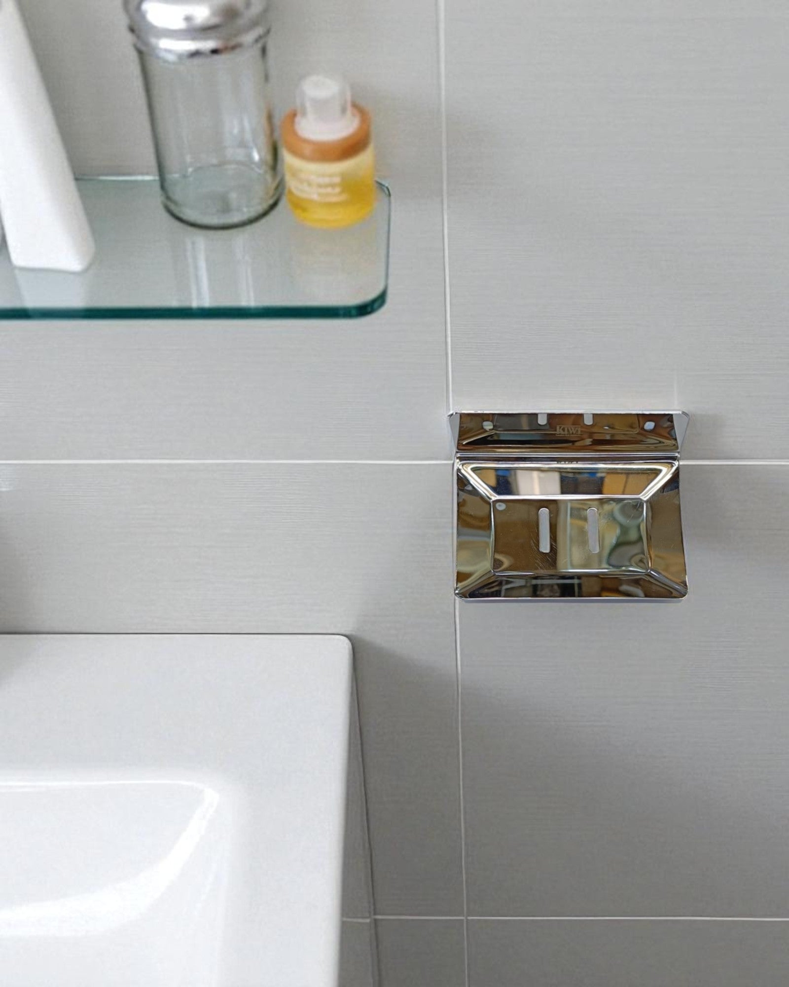 Soap Dish - Metal Kiwi