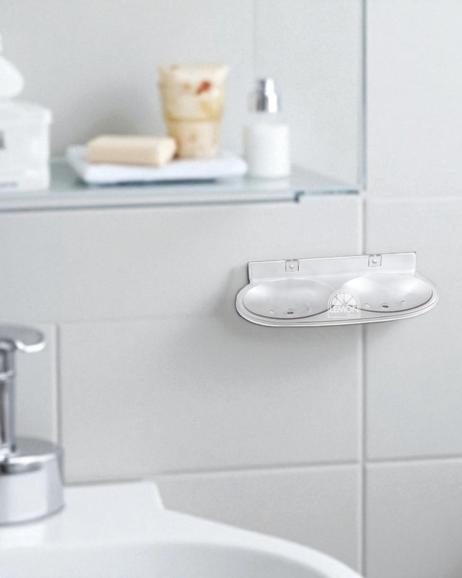 Double Soap Dish Oval