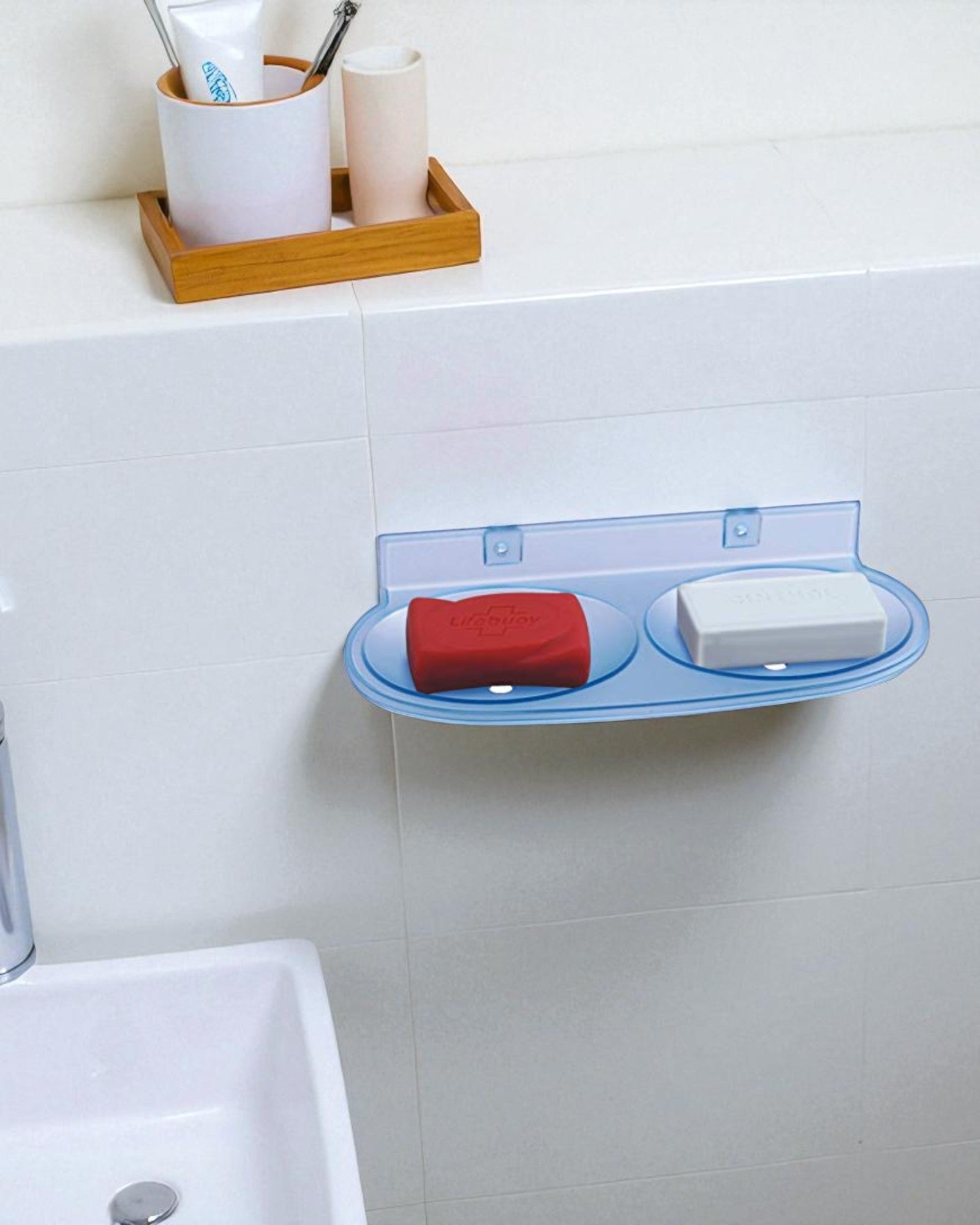 Double Soap Dish Oval