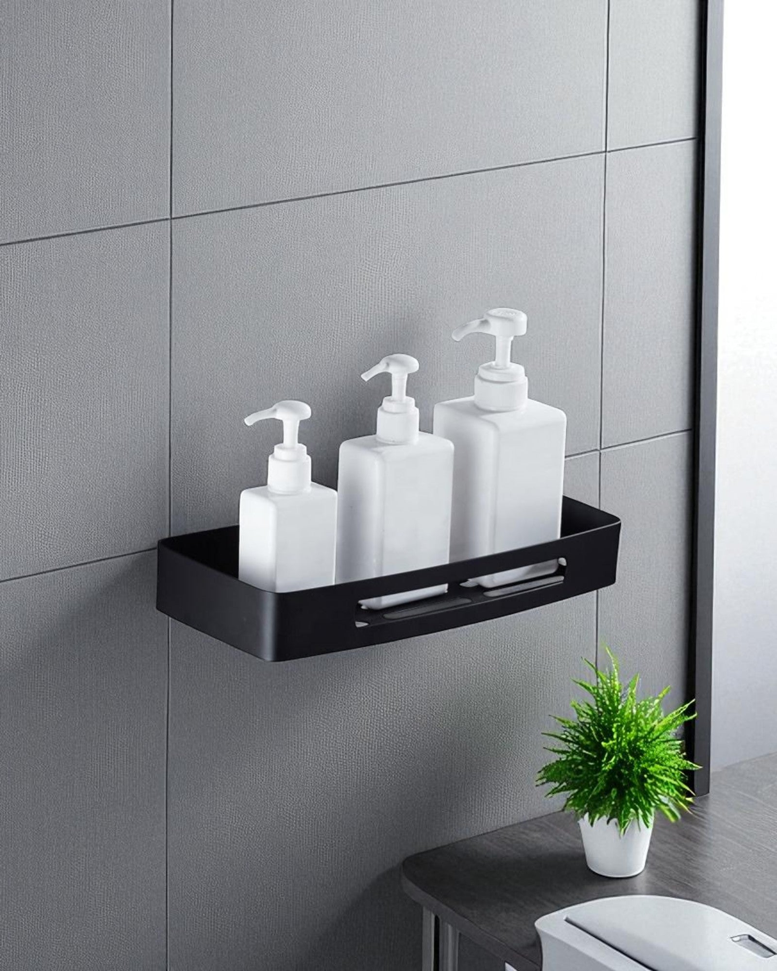 Straight Shelf - Metal with Border