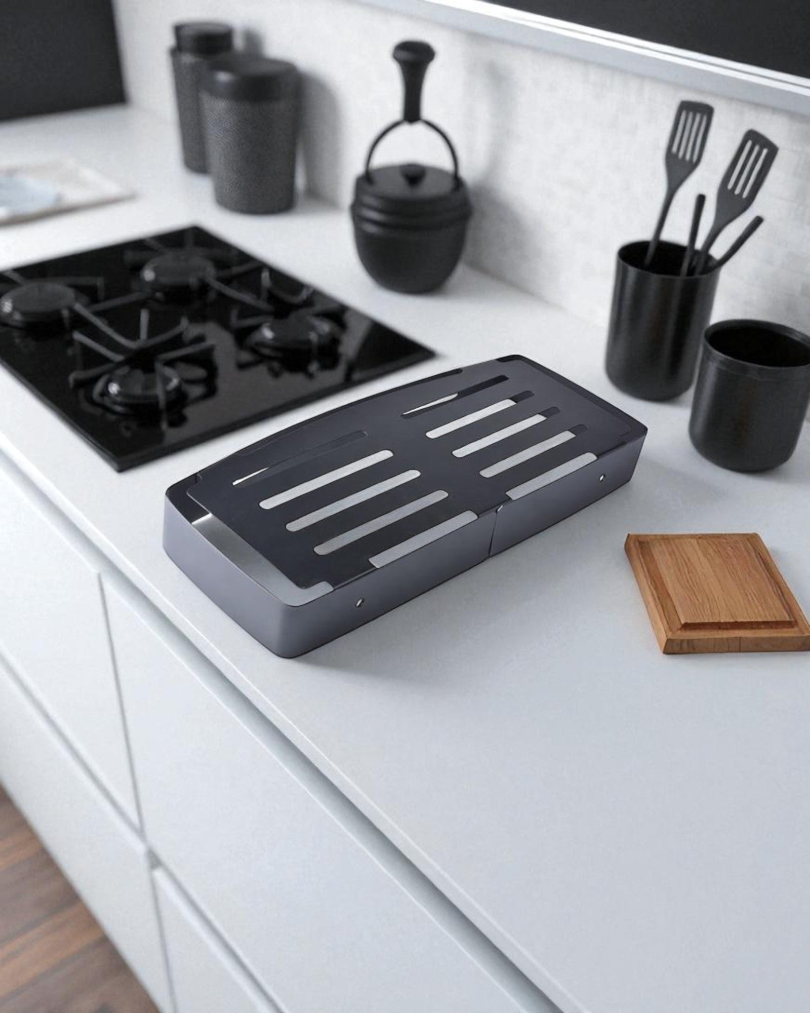 Straight Shelf - Metal with Border