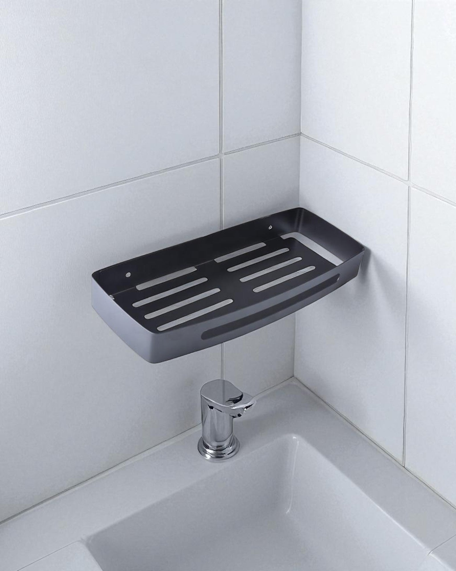 Straight Shelf - Metal with Border