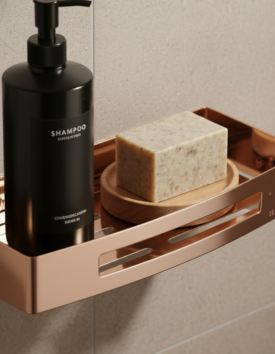 Straight Shelf - Metal with Border