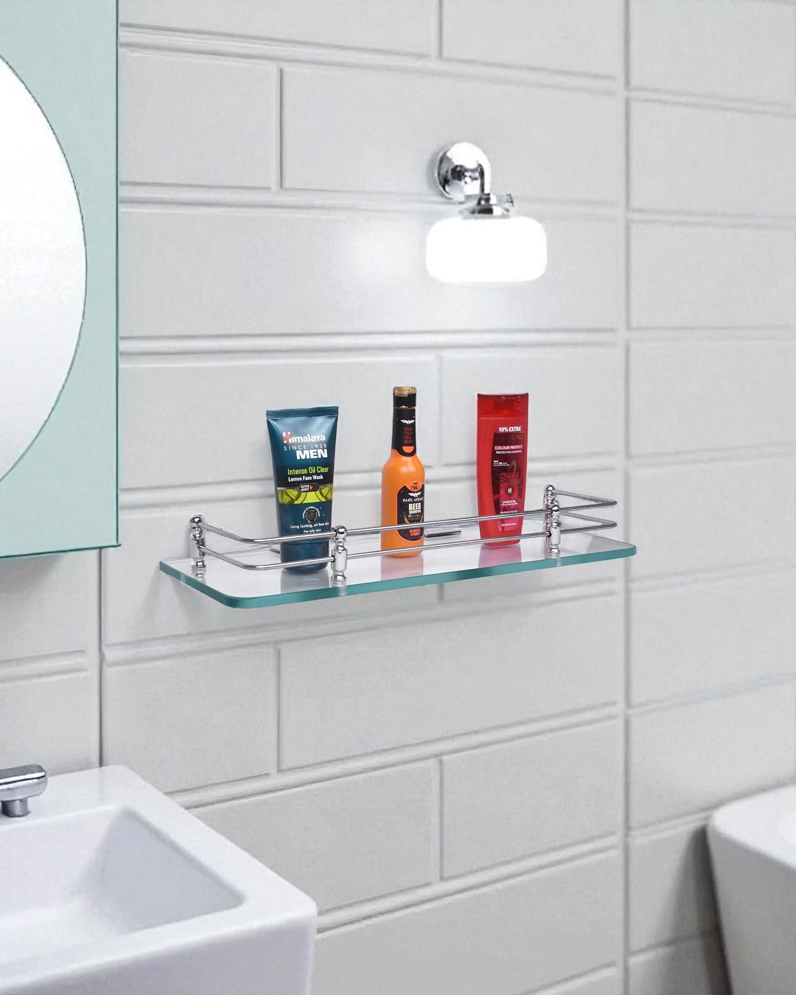 Straight Shelf - Glass